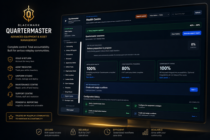 Quartermaster V1.0.0